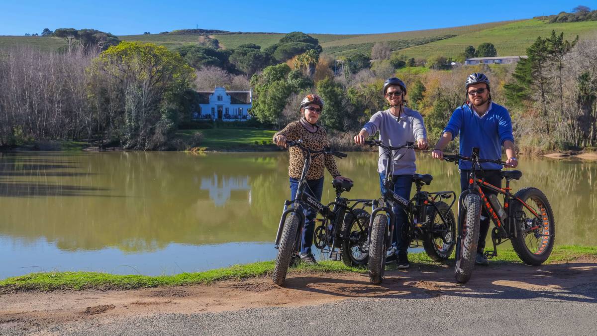 E-Bike Stellenbosch Wijnlanden Hele Dag Tour