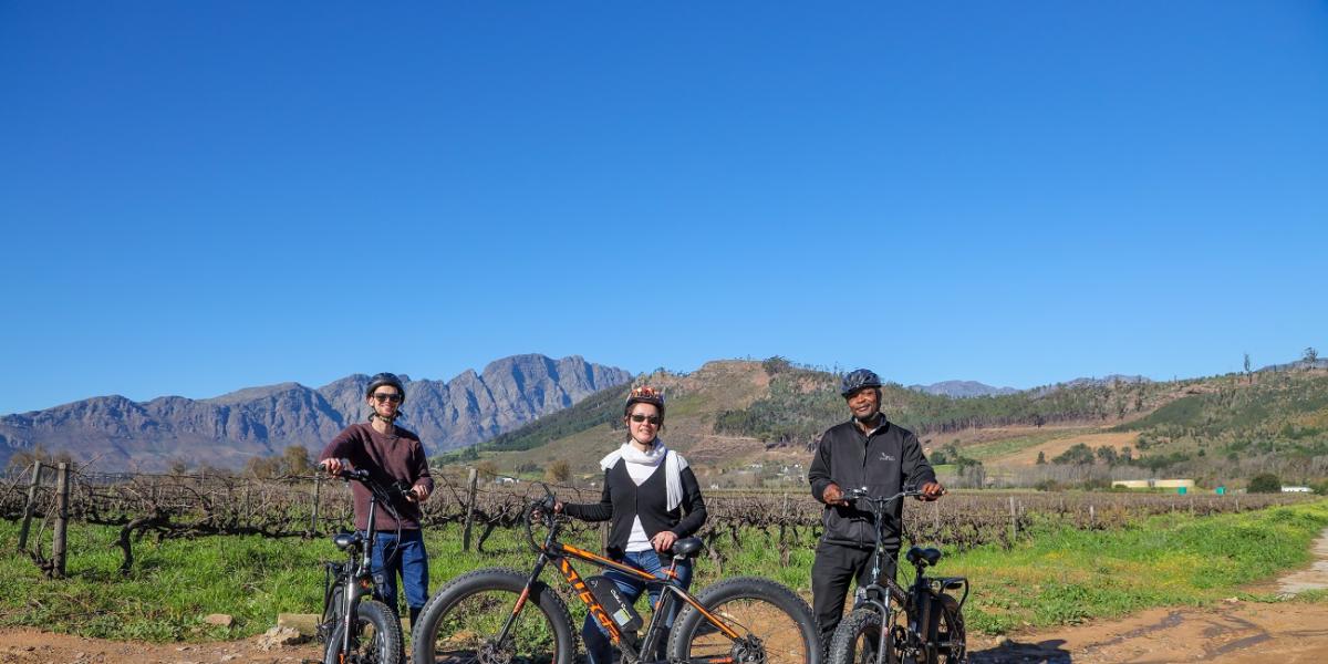 E-Bike Cape Winelands Tour Meio dia